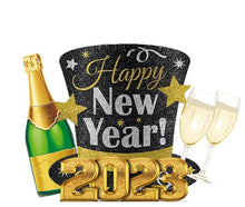 Load image into Gallery viewer, Happy New Year&#39;s 2023 Cake Topper