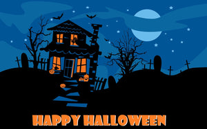 Halloween Haunted House Edible Cake Topper