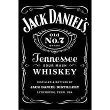Load image into Gallery viewer, Jack Daniels Label Edible Cake Topper Decoration