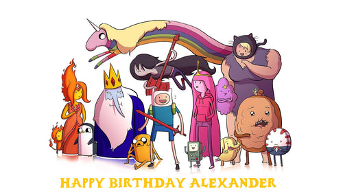 Jake Adventure Time Edible Cake Topper Decoration