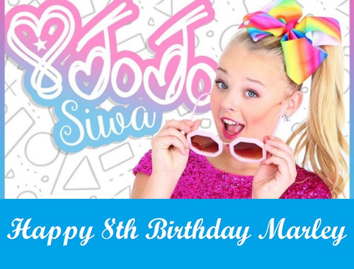 JoJo Siwa Edible Cake Topper Decoration