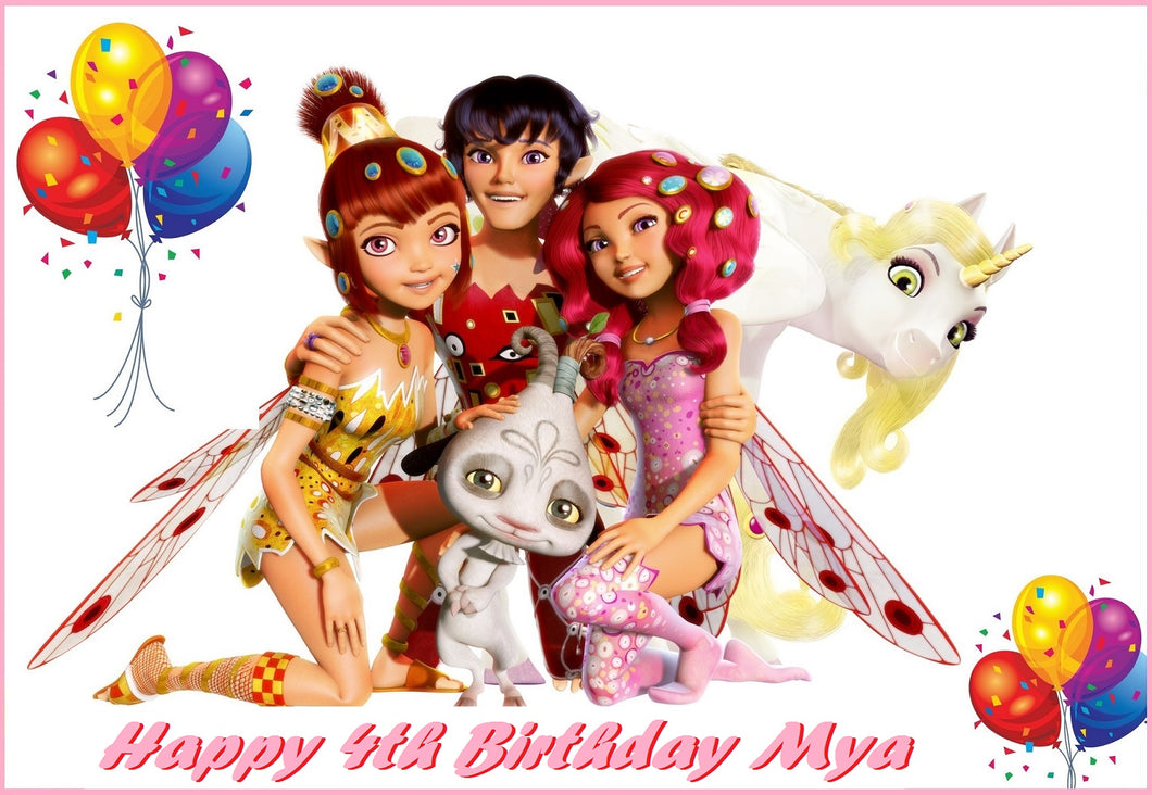 Mia and Me Edible Cake Topper Decoration