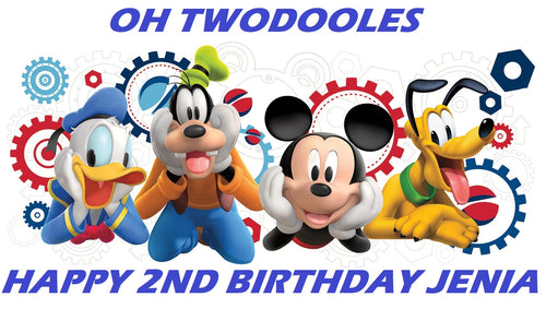 Mickey Mouse Clubhouse Edible Cake Topper