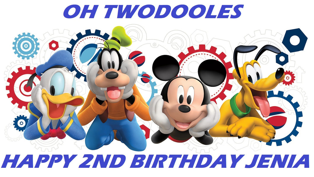 Mickey Mouse Clubhouse Edible Cake Topper