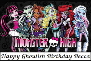 Monster High Edible Cake Topper Decoration