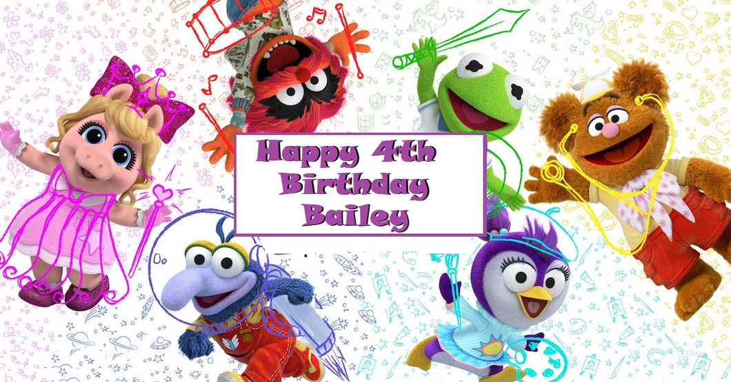 Muppet Babies Edible Cake Topper Decoration