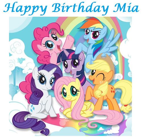 My Little Pony Edible Cake Topper Decoration