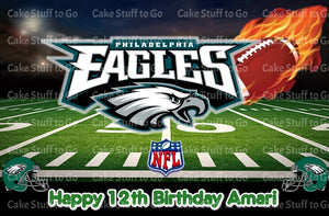 Philadelphia Eagles Edible Cake Topper