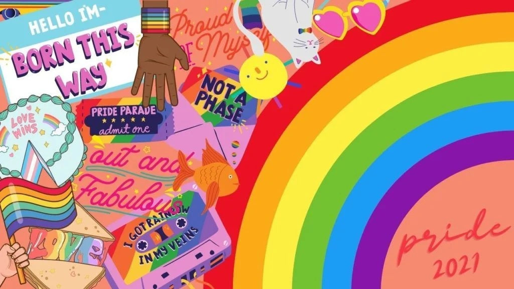 Pride Month Edible Cake Topper Image Decoration