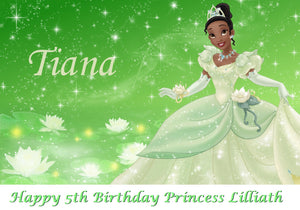 Tiana Princess and the Frog Edible Cake Topper