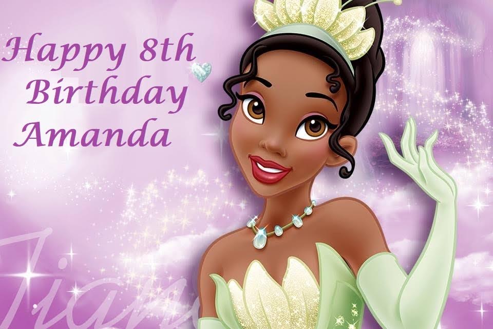 Tiana Princess and the Frog Edible Cake Topper