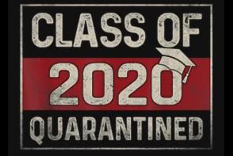 Class of 2020 Quarantined Edible Cake Topper Image Decoration