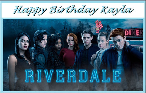 Riverdale Edible Cake Topper Image Decoration