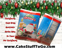 Load image into Gallery viewer, Christmas Chip Bags Party Favors