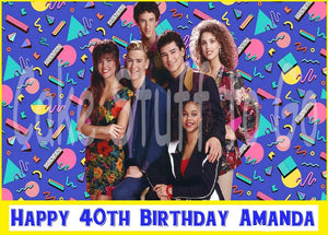 Saved By the Bell Edible Cake Topper Image Decoration