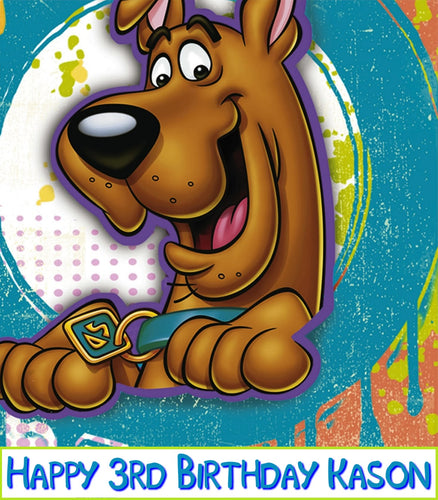 Scooby Doo Edible Cake Topper