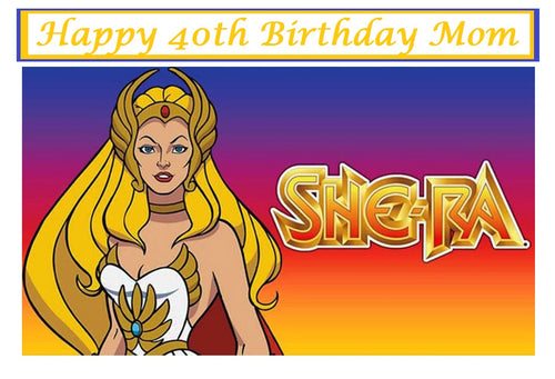She-Ra Edible Cake Topper Decoration