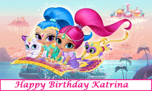 Shimmer and Shine Edible Cake Topper Decoration
