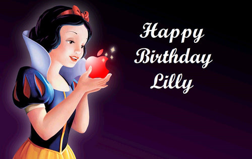 Snow White Edible Cake Topper Decoration