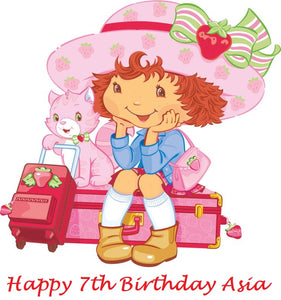 Strawberry Shortcake Edible Cake Topper Decoration 2nd Generation