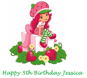 Strawberry Shortcake Edible Cake Topper Decoration 3rd Generation