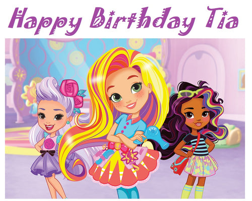 Sunny Day Edible Cake Topper