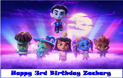Super Monsters Edible Cake Topper