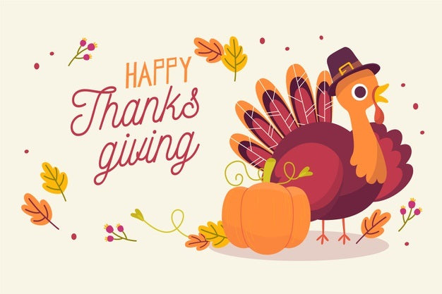 Happy Thanksgiving Edible Cake Topper