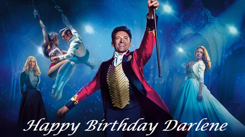 The Greatest Showman Edible Cake Topper Decoration