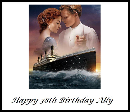 The Titanic Edible Cake Topper Decoration