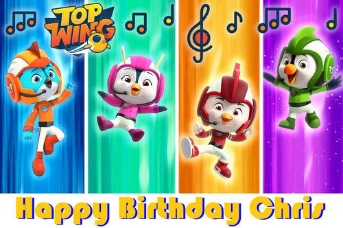 Top Wing Edible Cake Topper