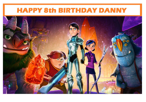 Troll Hunters Edible Cake Topper