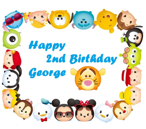 Tsum Tsum Edible Cake Topper