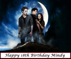 Twilight New Moon Edible Cake Topper Image