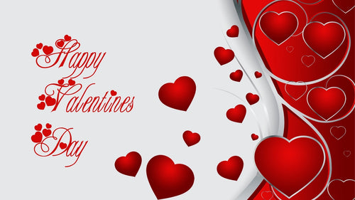 Happy Valentines Edible Cake Topper Image Decoration