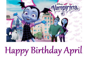 Vampirina Edible Cake Topper