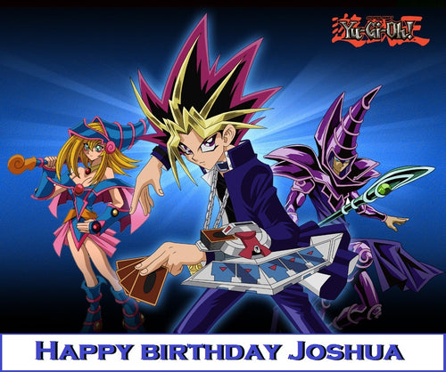 Yu Gi Oh Edible Cake Topper